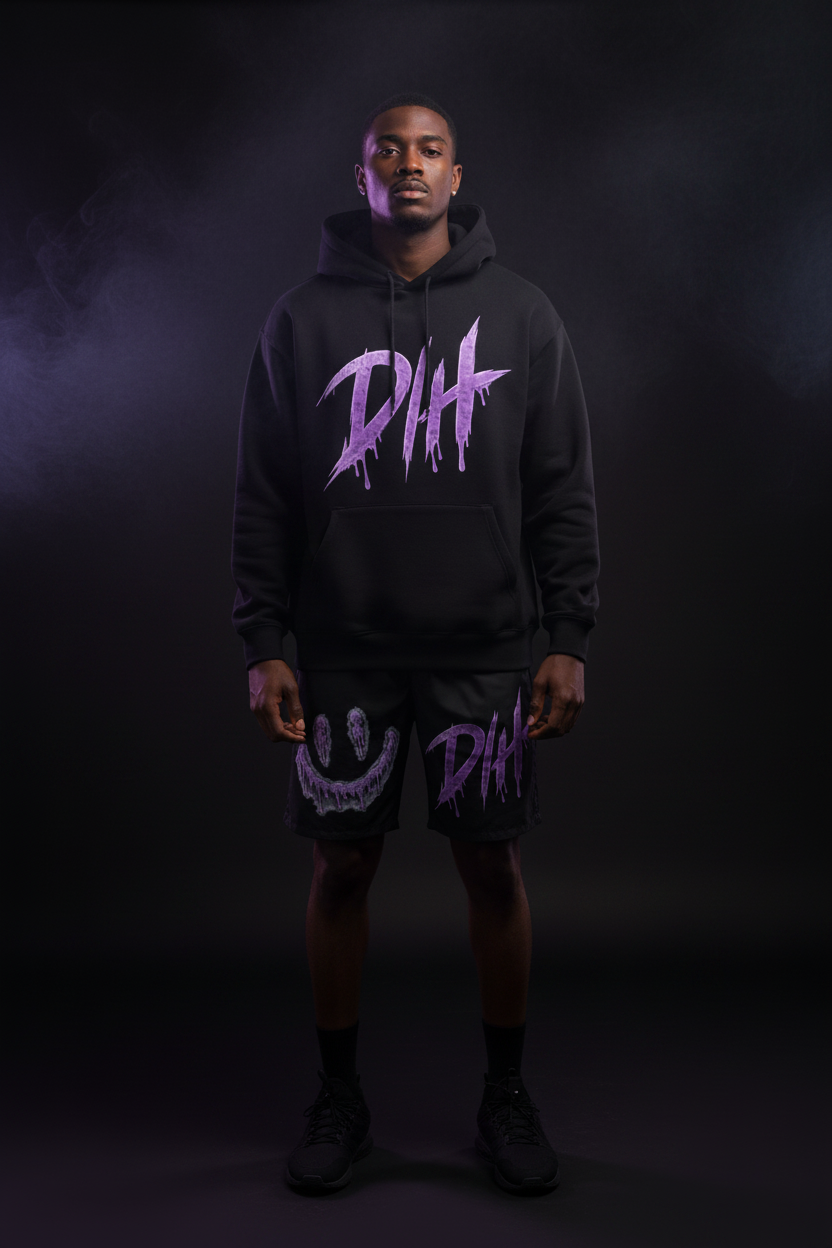 Dripped In Haze Jogger Shorts