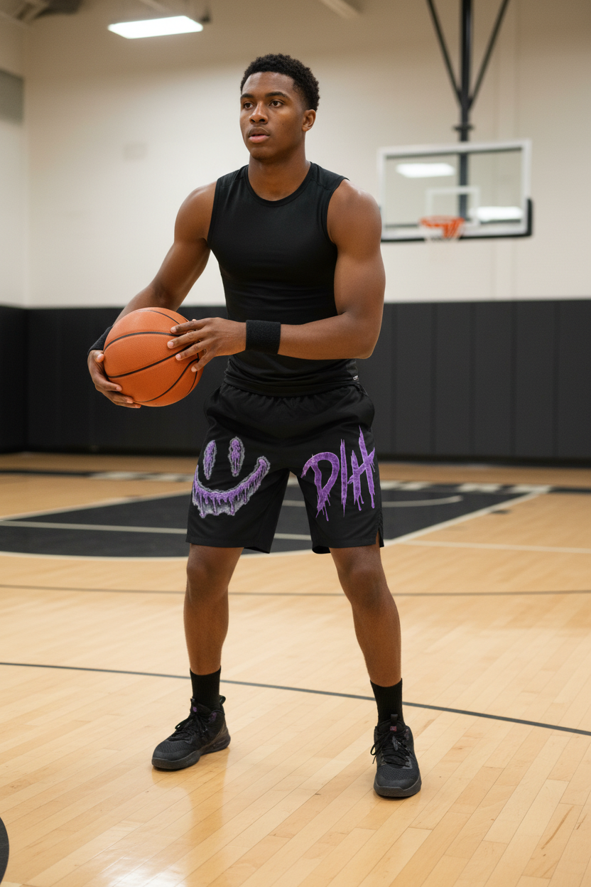 Dripped In Haze Jogger Shorts